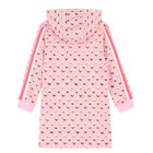 Girls Pink Printed Dress, 1, hi-res