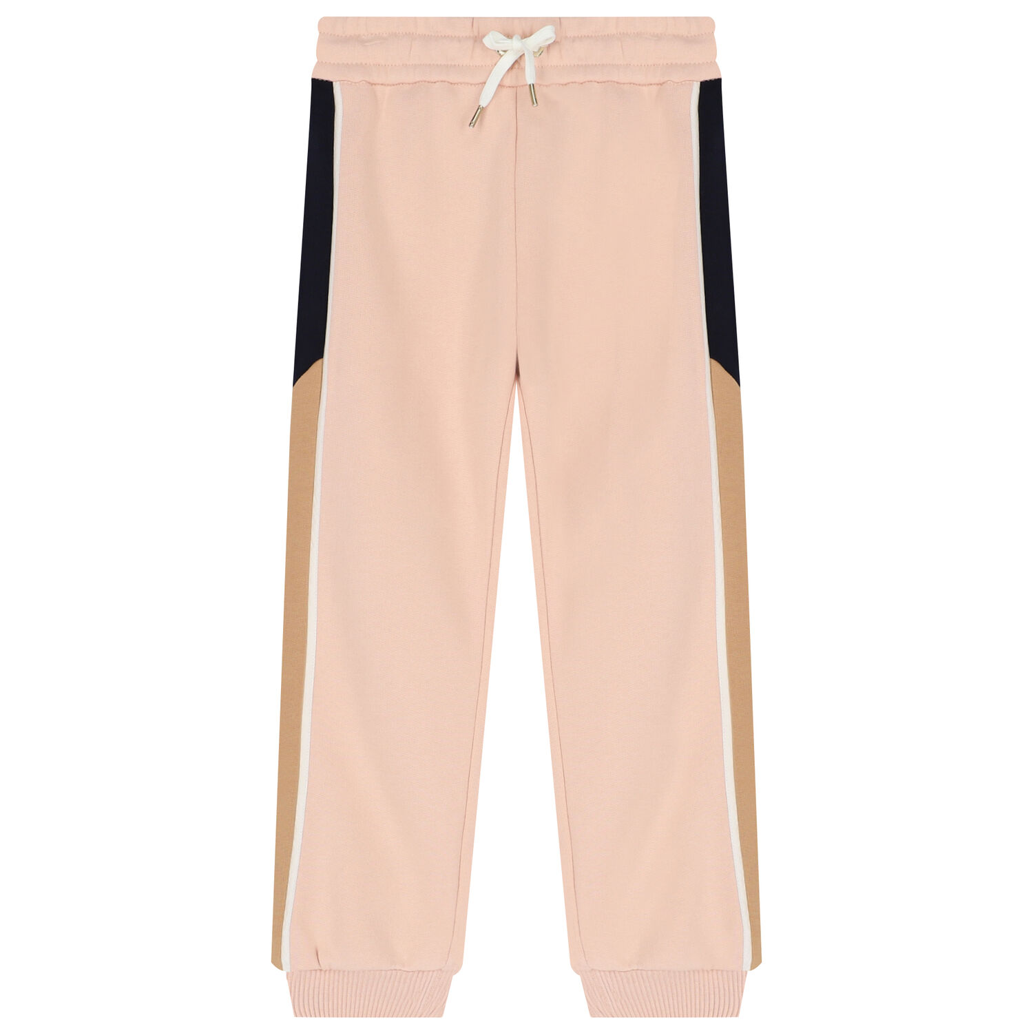 Girls Pink Logo Joggers, 1, hi-res