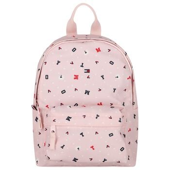 Pink Heart Logo Backpack ( 35CM )
