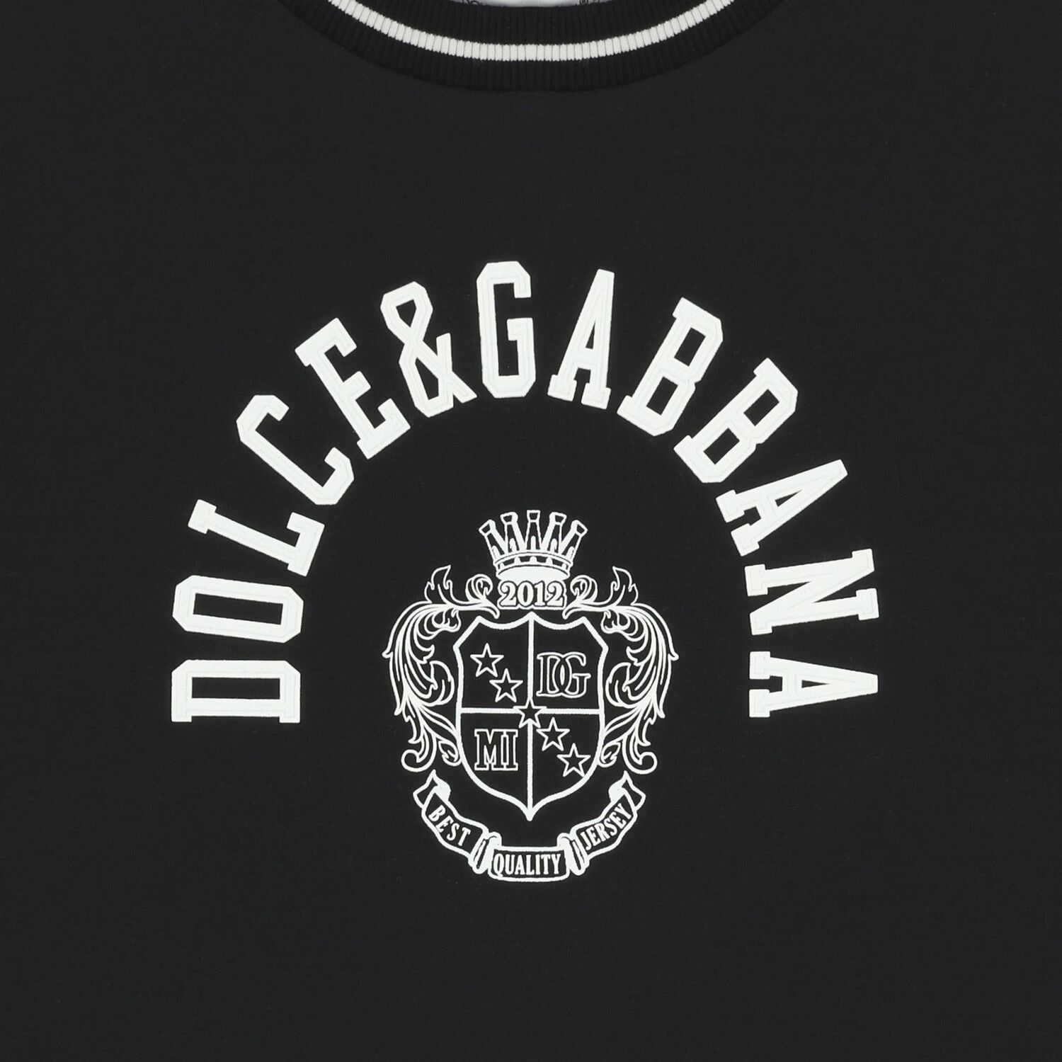 Boys Black Logo T-Shirt, 1, hi-res