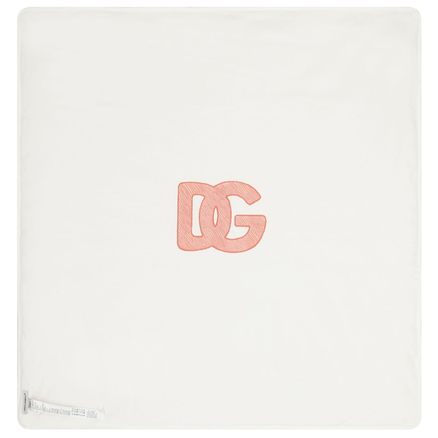 Baby Pink & White Leopard Logo Blanket, 1, hi-res