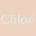 Girls Pink Logo Long Sleeve Top, 1, hi-res