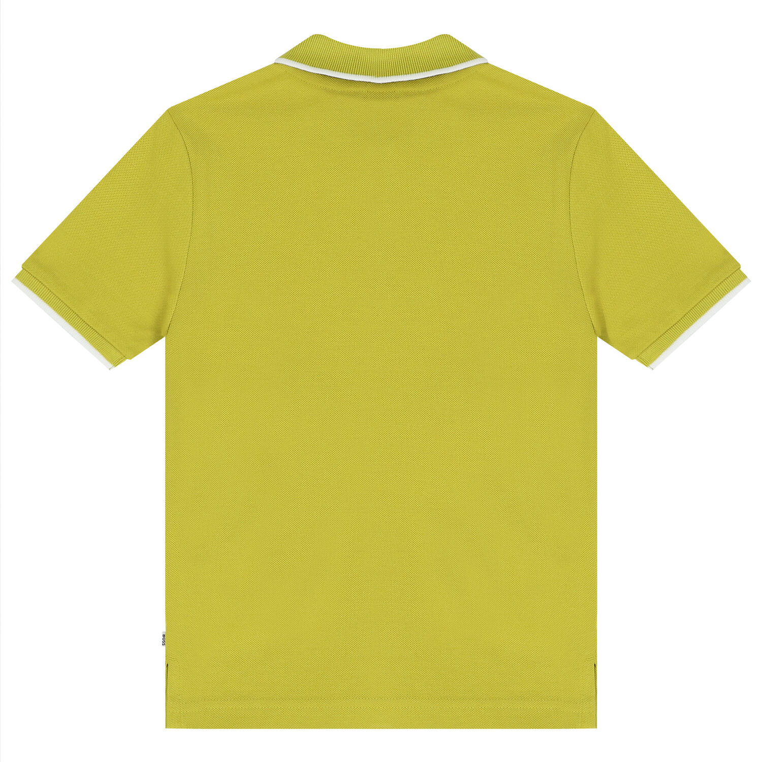 Boys Green Logo Polo Shirt, 1, hi-res