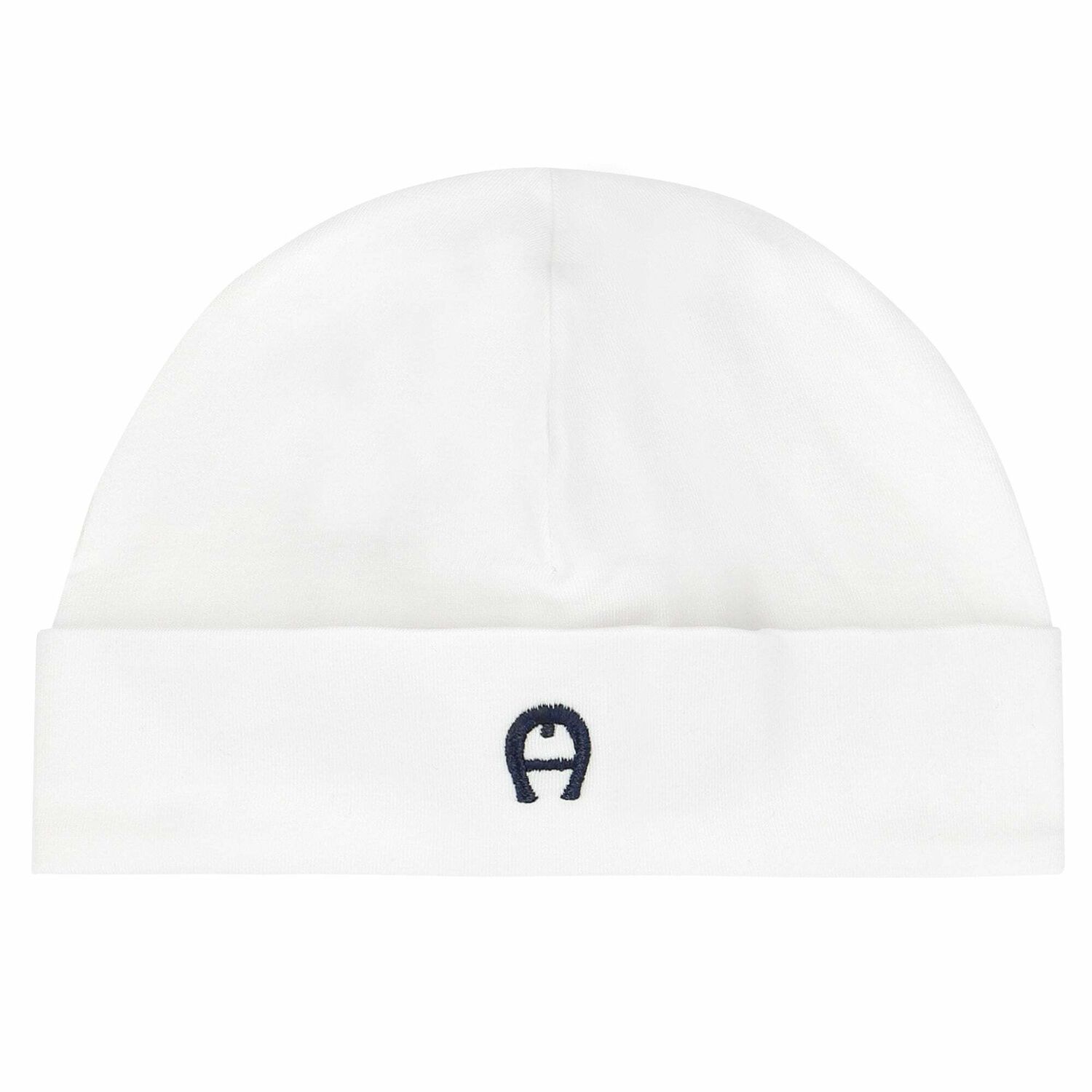 Baby Boys White Logo Hat, 2, hi-res image number null