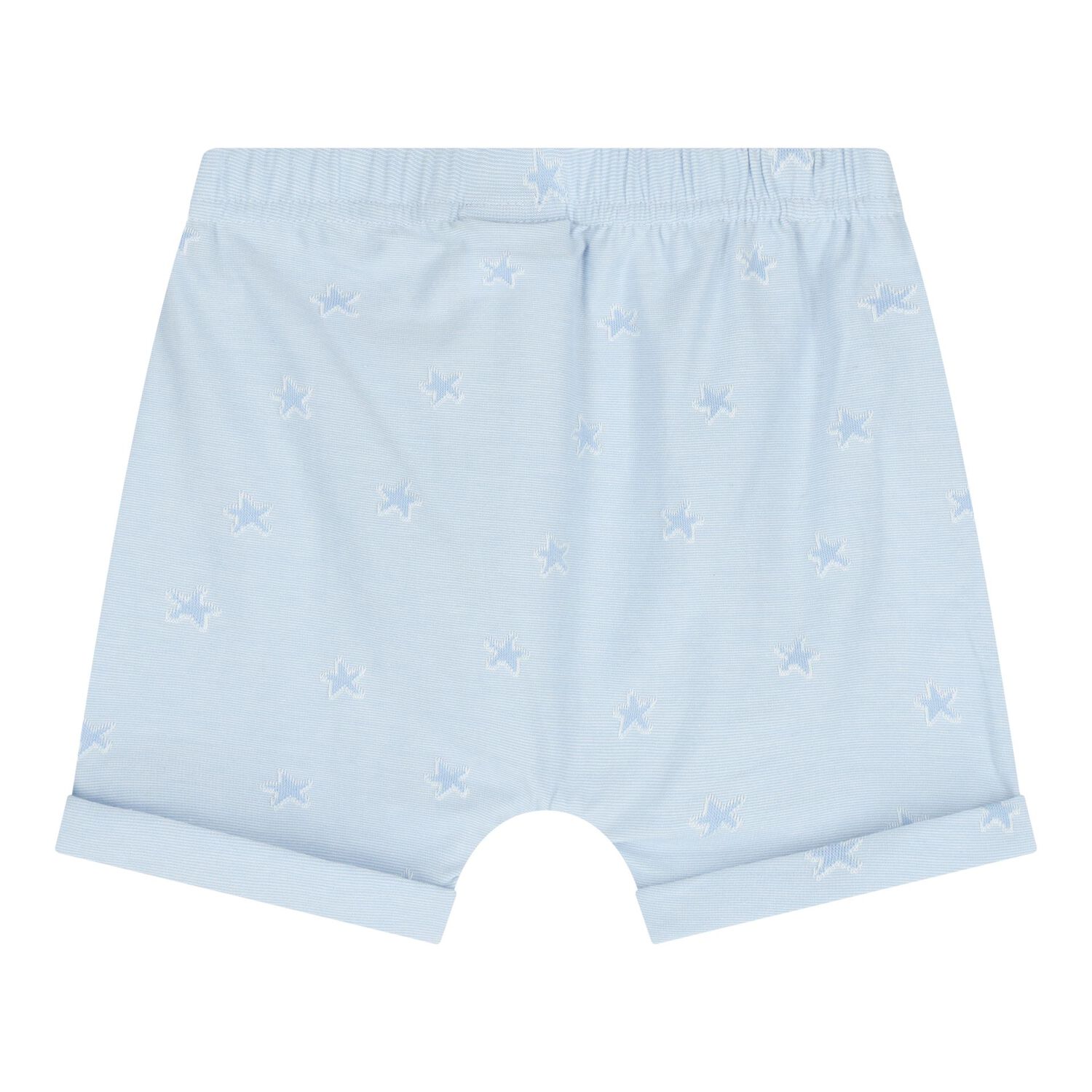 Baby Boys White & Blue Shorts Set ( 2-Pack ), 1, hi-res