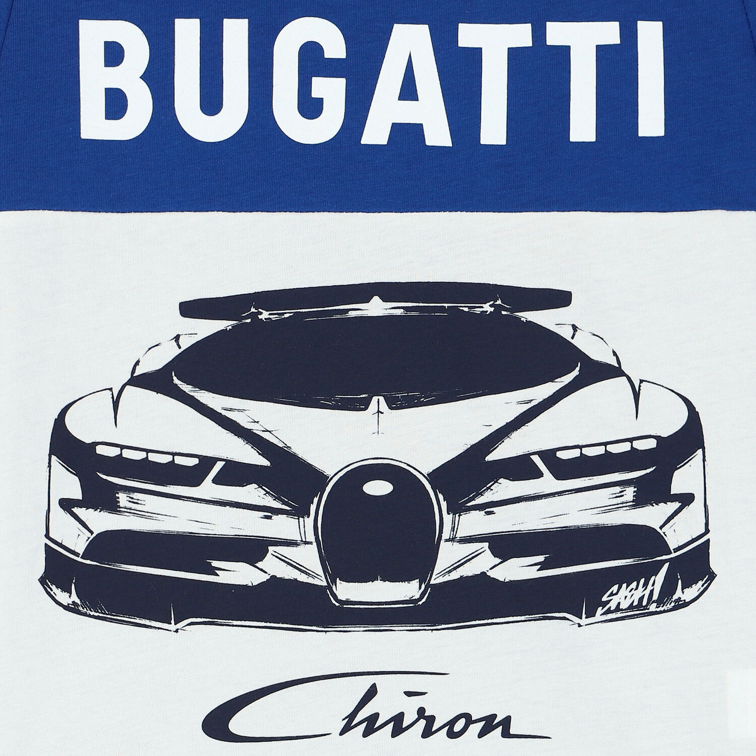 Boys Navy & White Logo T-Shirt, 3, hi-res