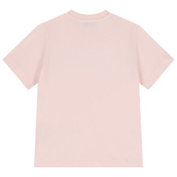 Girls Pink Logo T-Shirt