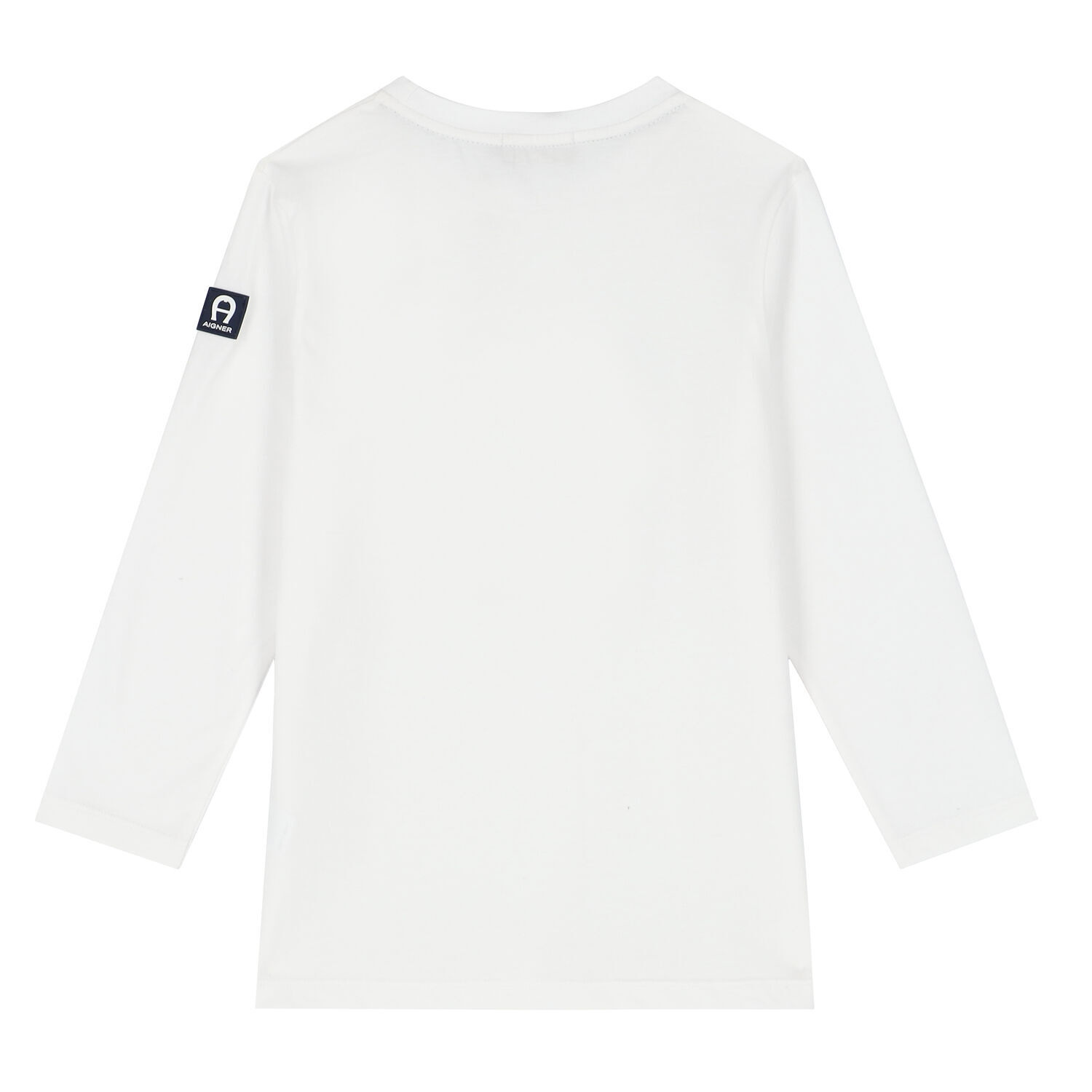 Boys White Logo T-shirt, 1, hi-res image number null