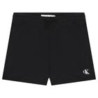 Baby Boys Black Logo Shorts Set, 1, hi-res