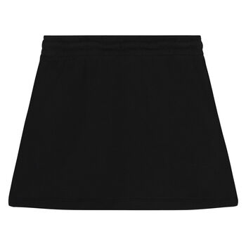 Girls Black Logo Skirt