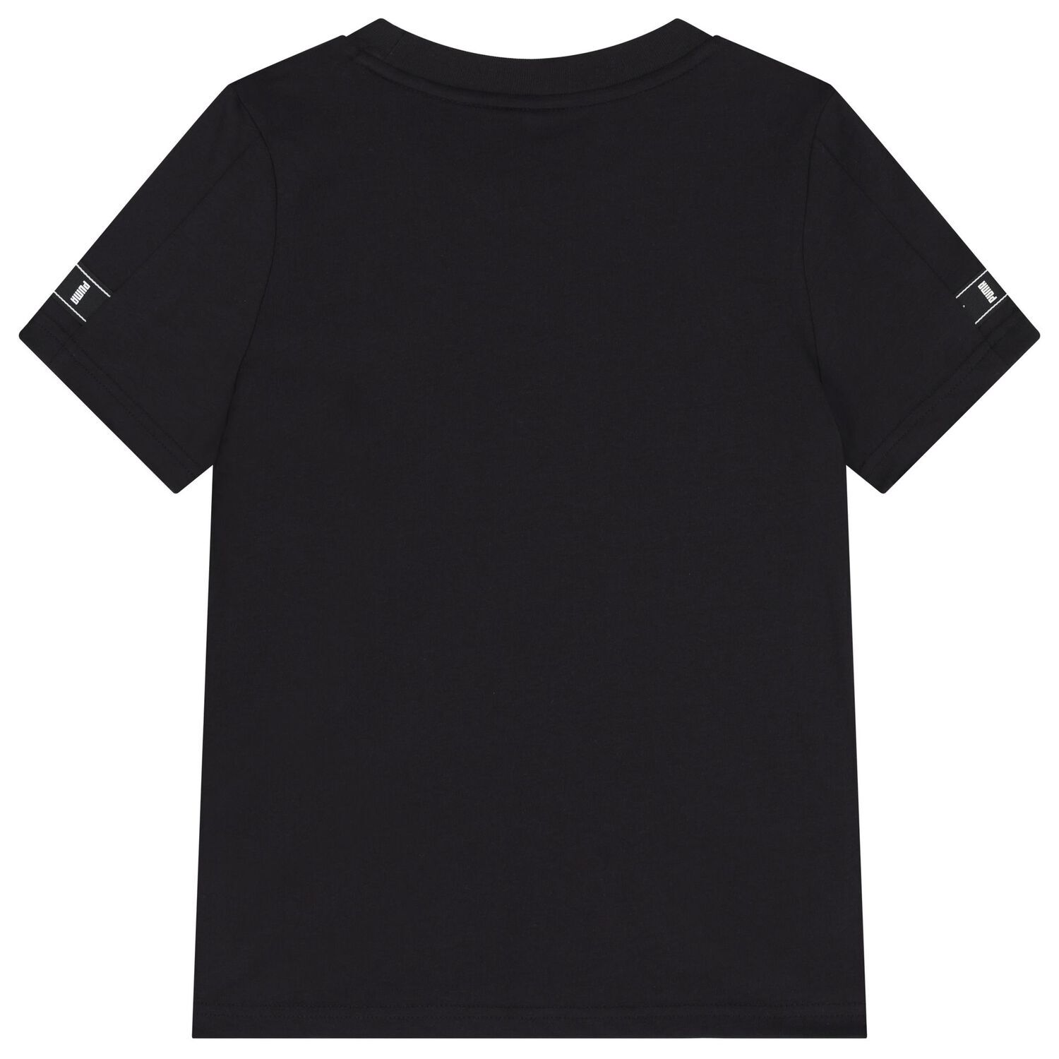Boys Black Logo T-Shirt, 1, hi-res