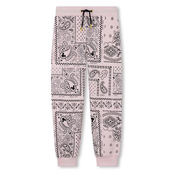 Girls Pink Bandana Disney Joggers