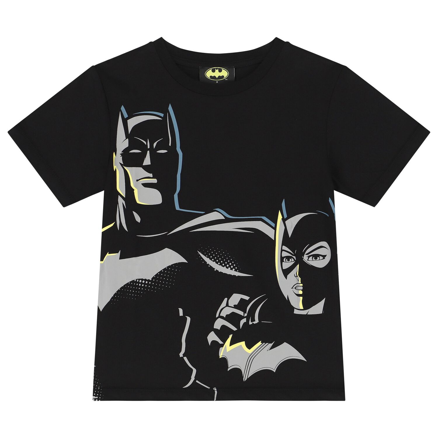 Black Batman & Batwoman T-Shirt, 1, hi-res image number null
