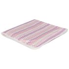 Baby Girls Pink Zigzag Blanket, 1, hi-res