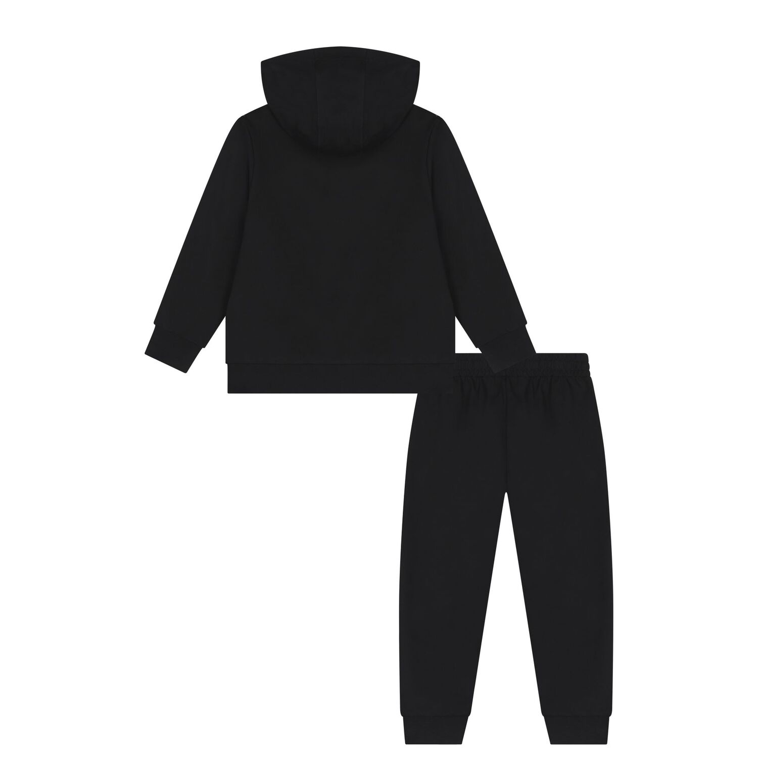 Boys Black Logo Tracksuit, 3, hi-res