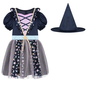 Girls Starlight Witch Halloween Costume Set