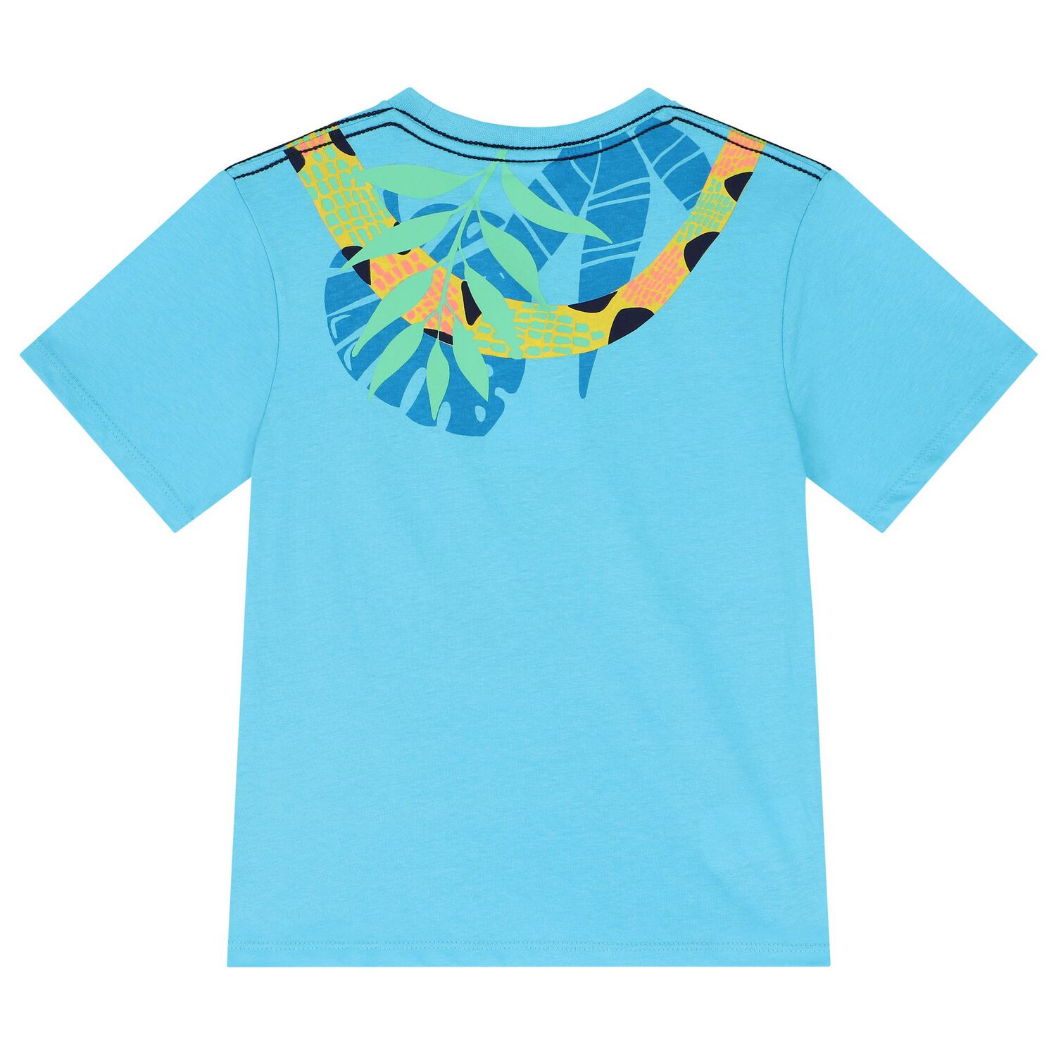 Boys Blue Lizard T-Shirt, 1, hi-res