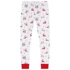White & Red Christmas Pyjamas, 1, hi-res