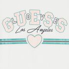 Girls White Logo T-Shirt, 1, hi-res