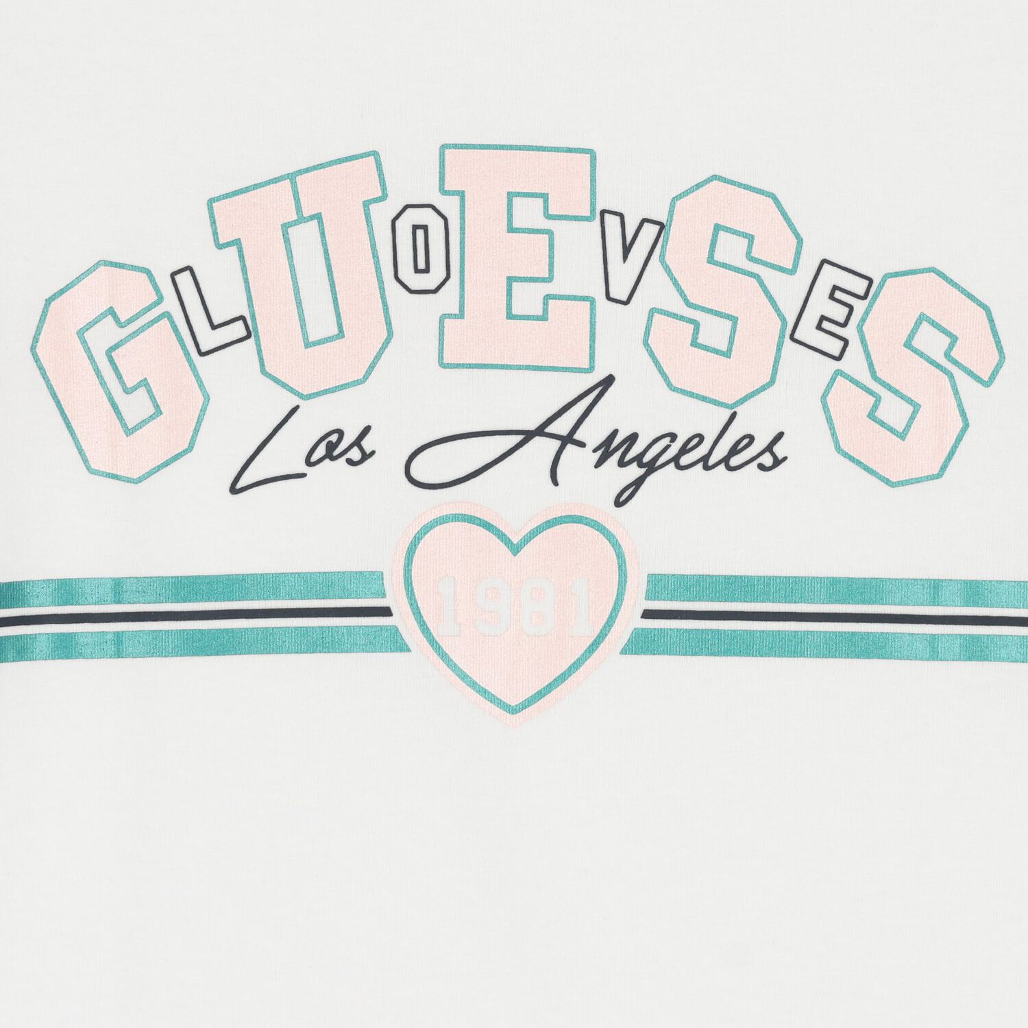 Girls White Logo T-Shirt, 1, hi-res