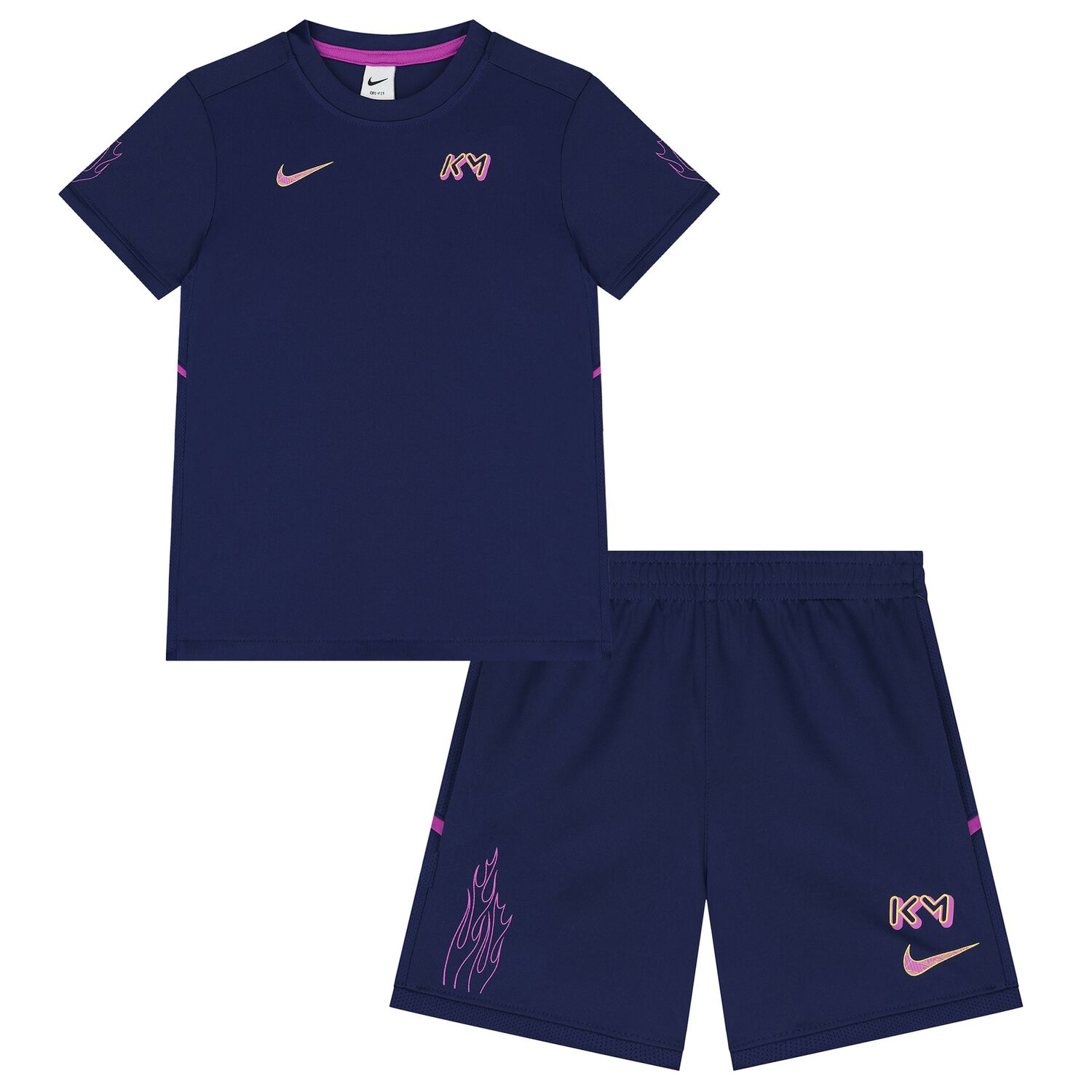 Boys Blue Mbapp&eacute; Short Set, 1, hi-res