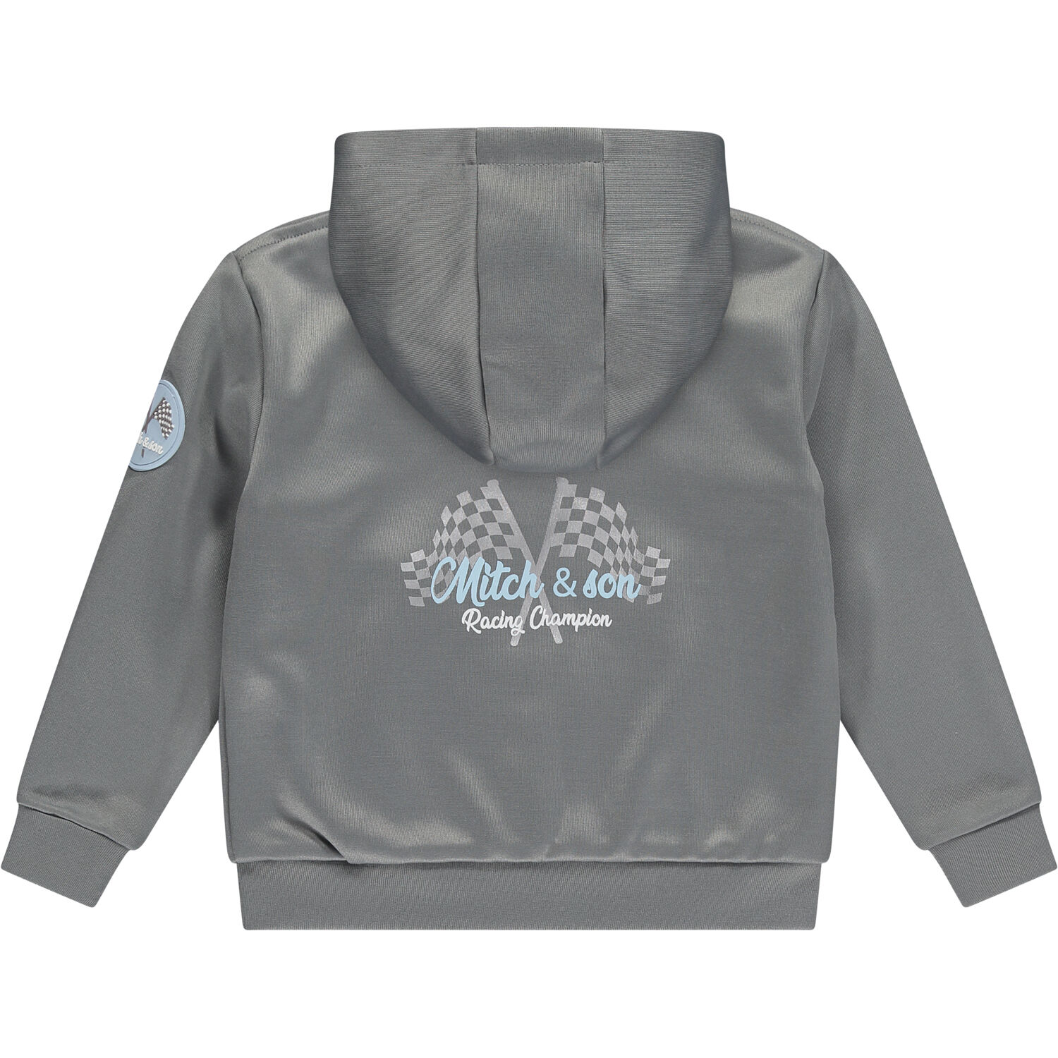 Boys Grey Logo Tracksuit, 1, hi-res image number null
