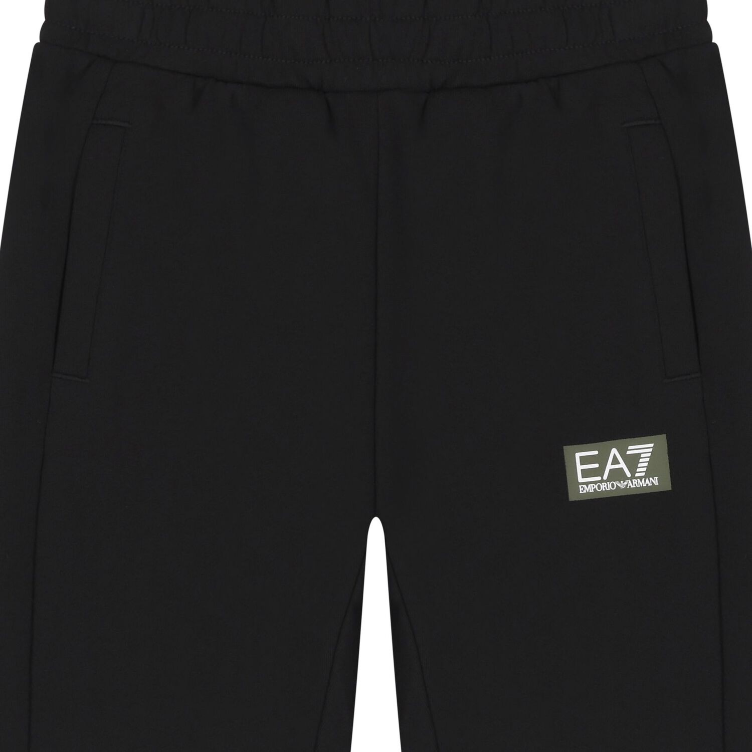 Boys Black Logo Joggers, 1, hi-res