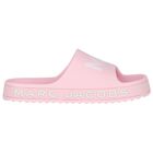 Girls Pink & White Logo Sliders, 1, hi-res