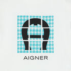 Younger Boys White Logo T-Shirt, 1, hi-res