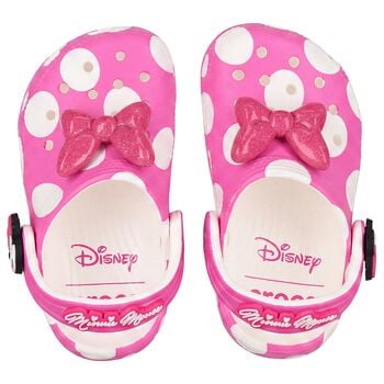 Girls Minnie Mouse Classic Clogs Sandals