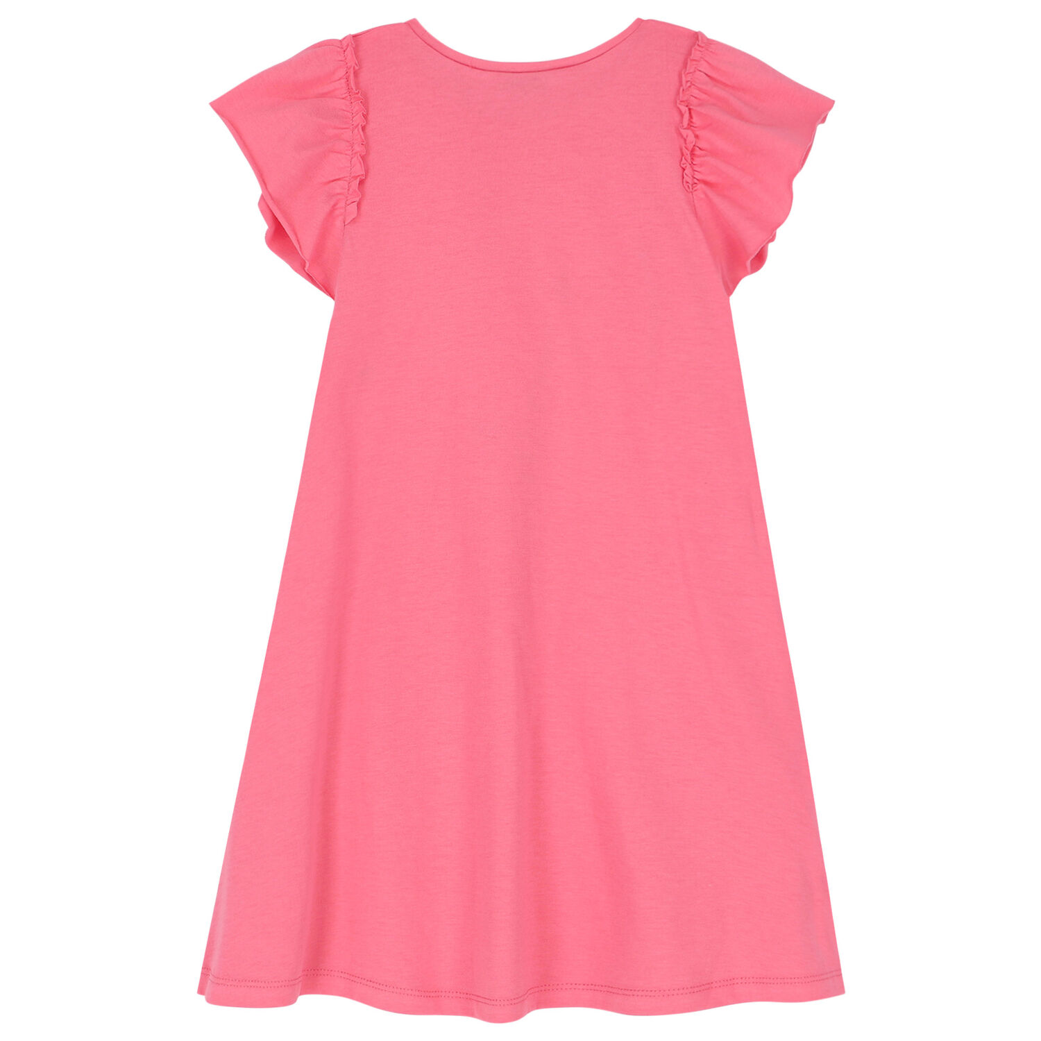 Girls Pink Animals Dress & Bag Set, 1, hi-res