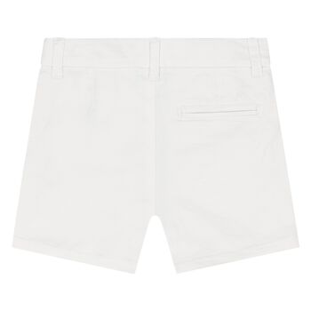 Younger Boys White Shorts