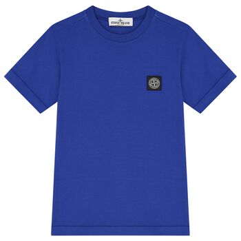 Boys Blue Logo T-Shirt