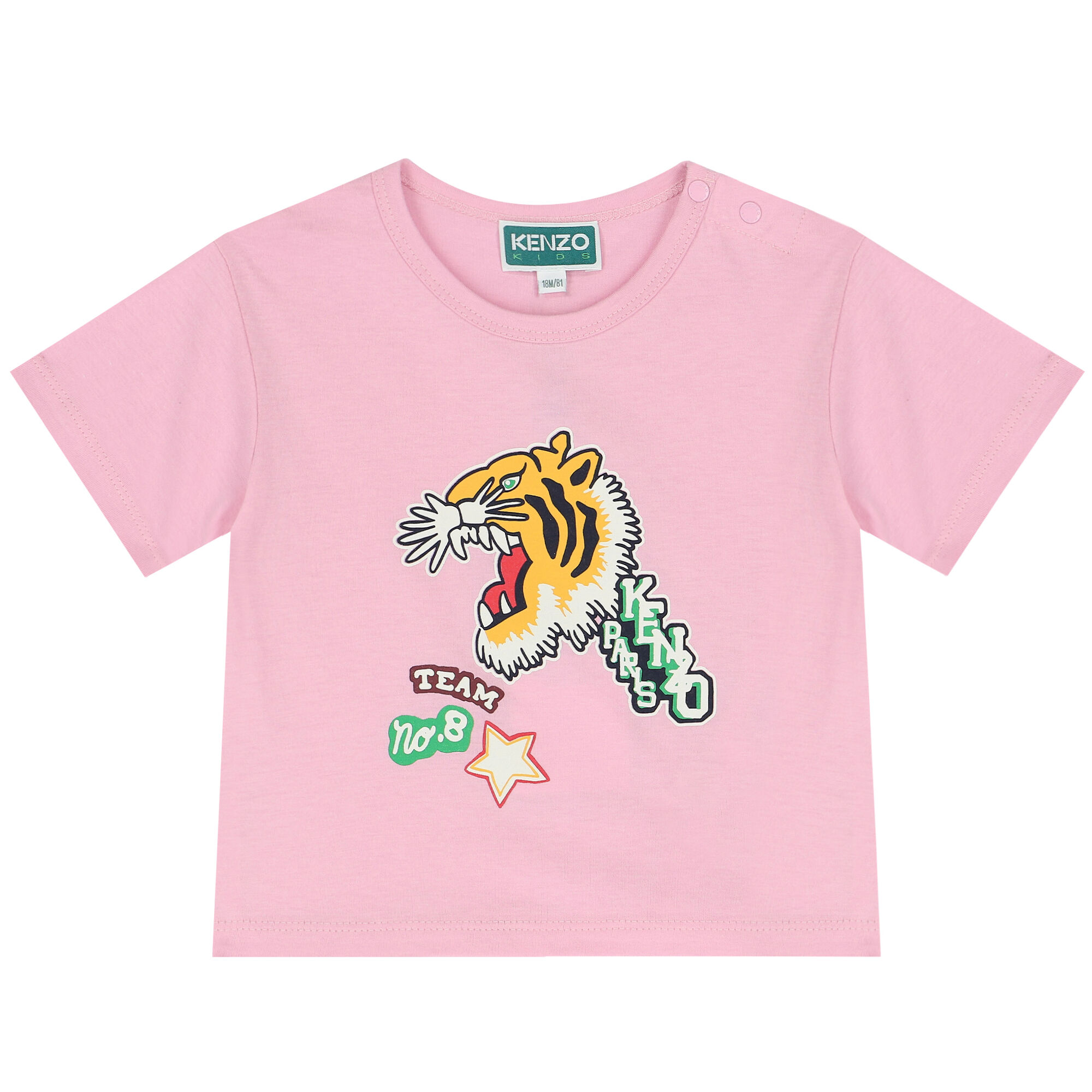 Kenzo pink shop shirt