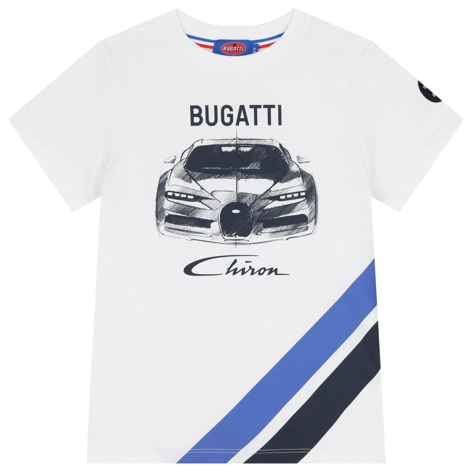 Boys White Logo T-Shirt, 1, hi-res