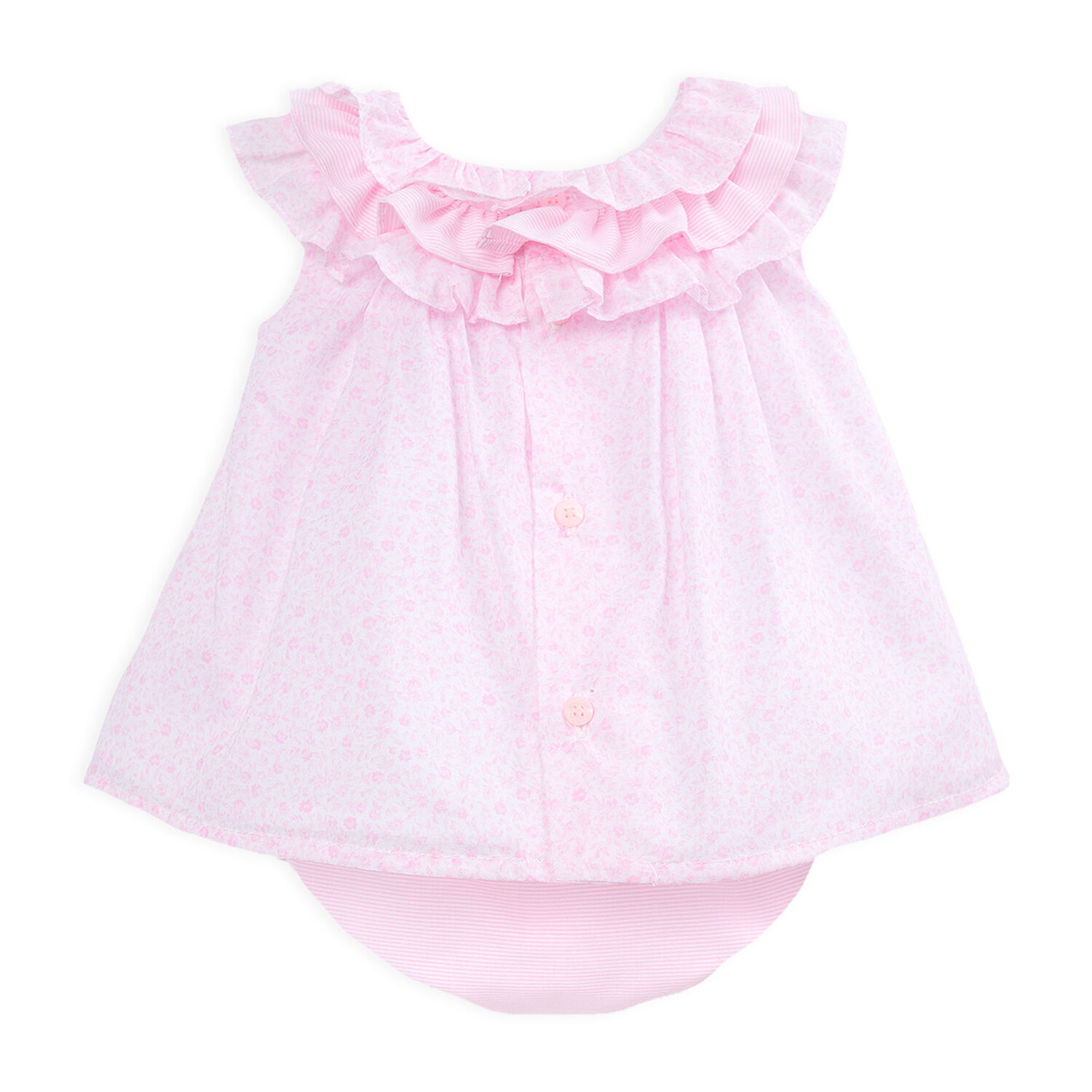 Girls Pink Dress Set, 1, hi-res