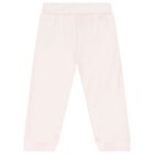 Girls Pink Elephant Baby Tracksuit Set, 1, hi-res