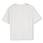 Boys Beige Logo T-Shirt, 2, hi-res