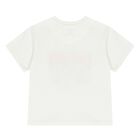 Younger Boys White, Red & Beige Shorts Set, 1, hi-res