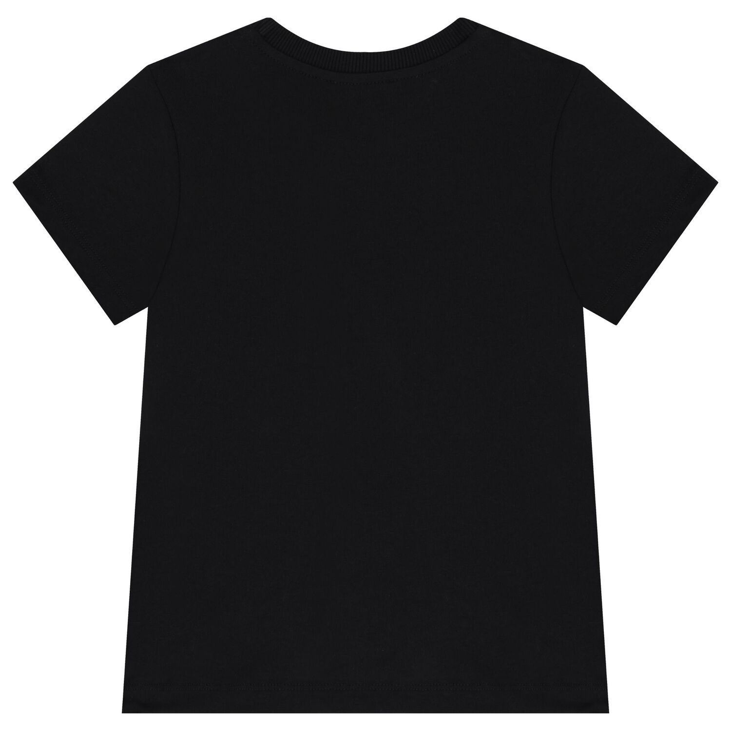 Black Teddy Bear Logo T-Shirt, 6, hi-res image number null