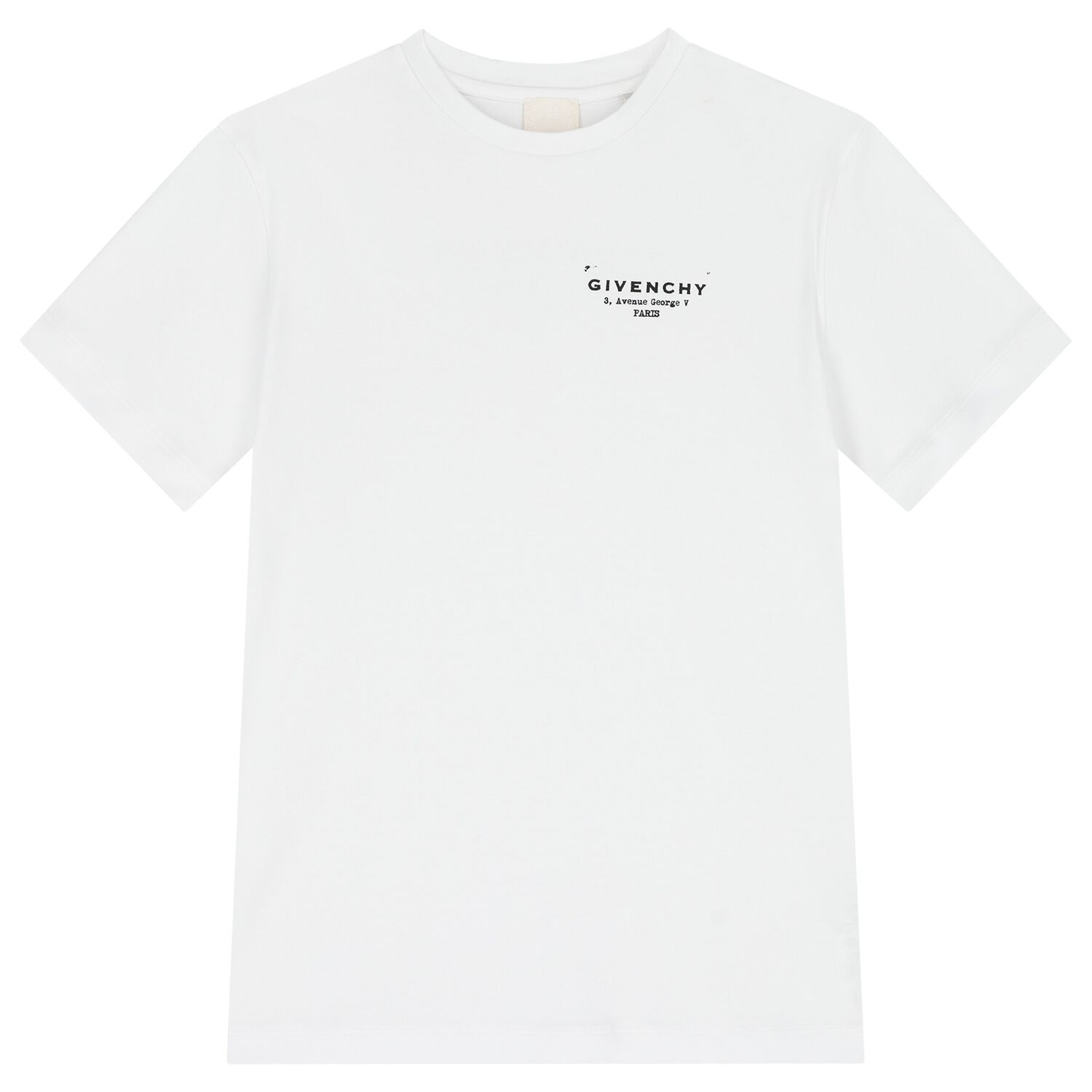 Girls White Logo T-Shirt Dress, 2, hi-res