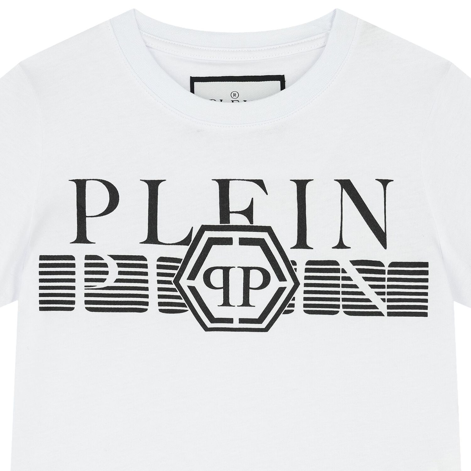 Boys White Logo T-Shirt, 1, hi-res image number null