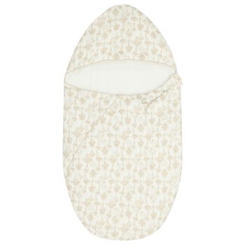 Ivory & Beige Logo Baby Nest