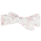 Baby Girls White & Pink Swan Bow Headband, 1, hi-res