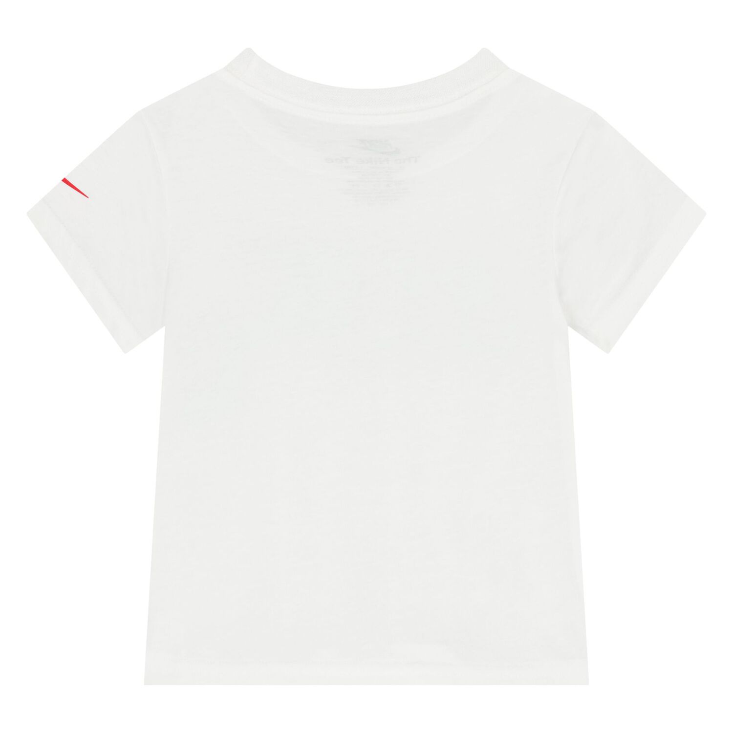 Younger Boys White Logo T-Shirt, 1, hi-res