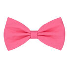 Girls Pink Bow Hairclip, 2, hi-res