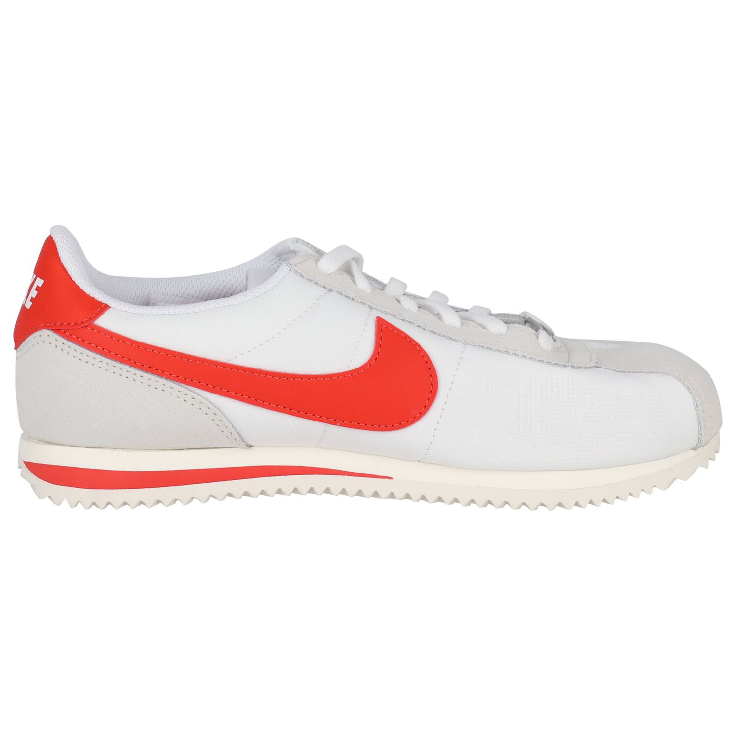 White & Orange Cortez Trainers, 2, hi-res