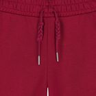 Girls Red Wide Leg Trousers, 3, hi-res