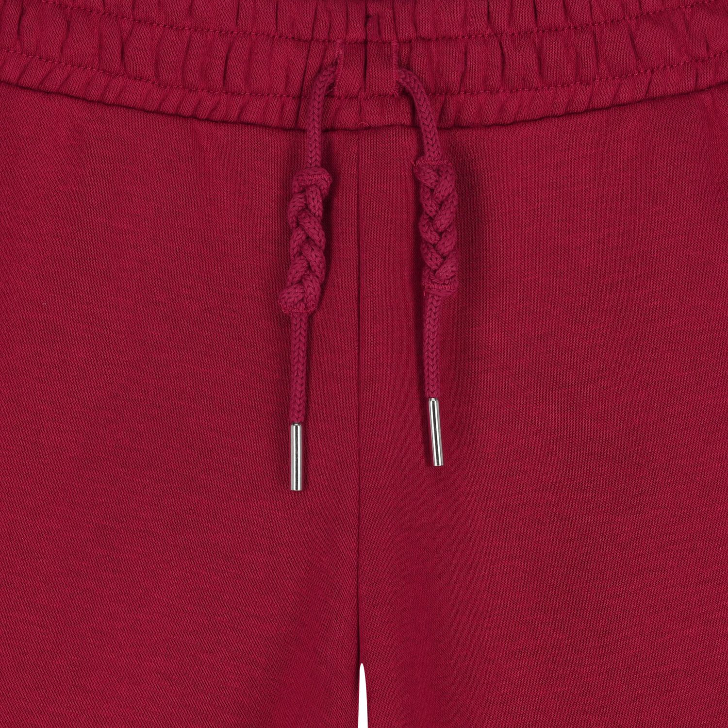 Girls Red Wide Leg Trousers, 3, hi-res