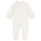 Baby Girls Ivory & Gold Butterflies Babygrow Gift Set, 1, hi-res